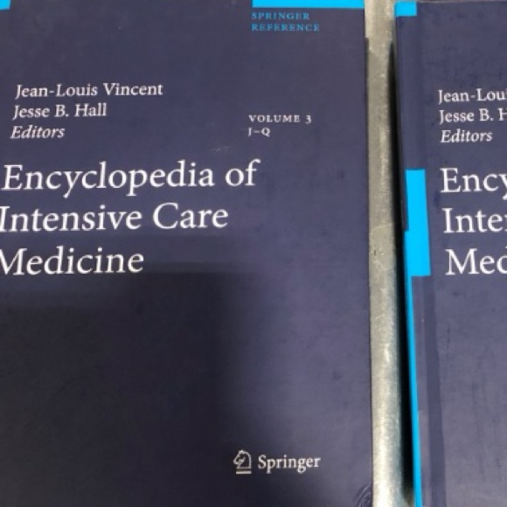 Encyclopedia Of Intensive Care Medicine - volume 3+4